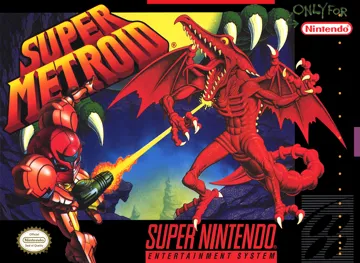 Super Metroid (Japan, USA) (En,Ja) box cover front
